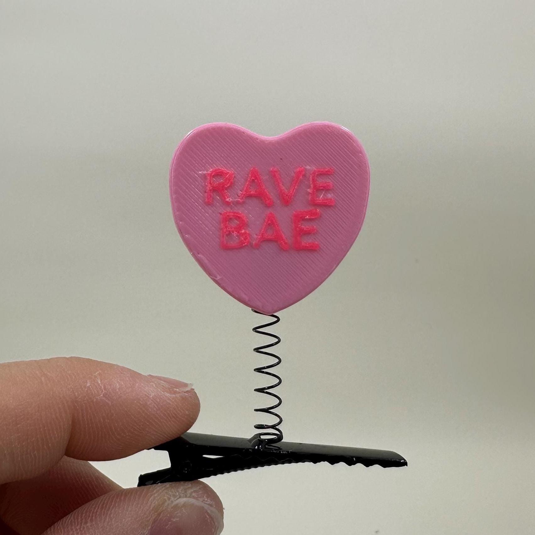 5-pack "Rave Bae" Candy Heart Sprout