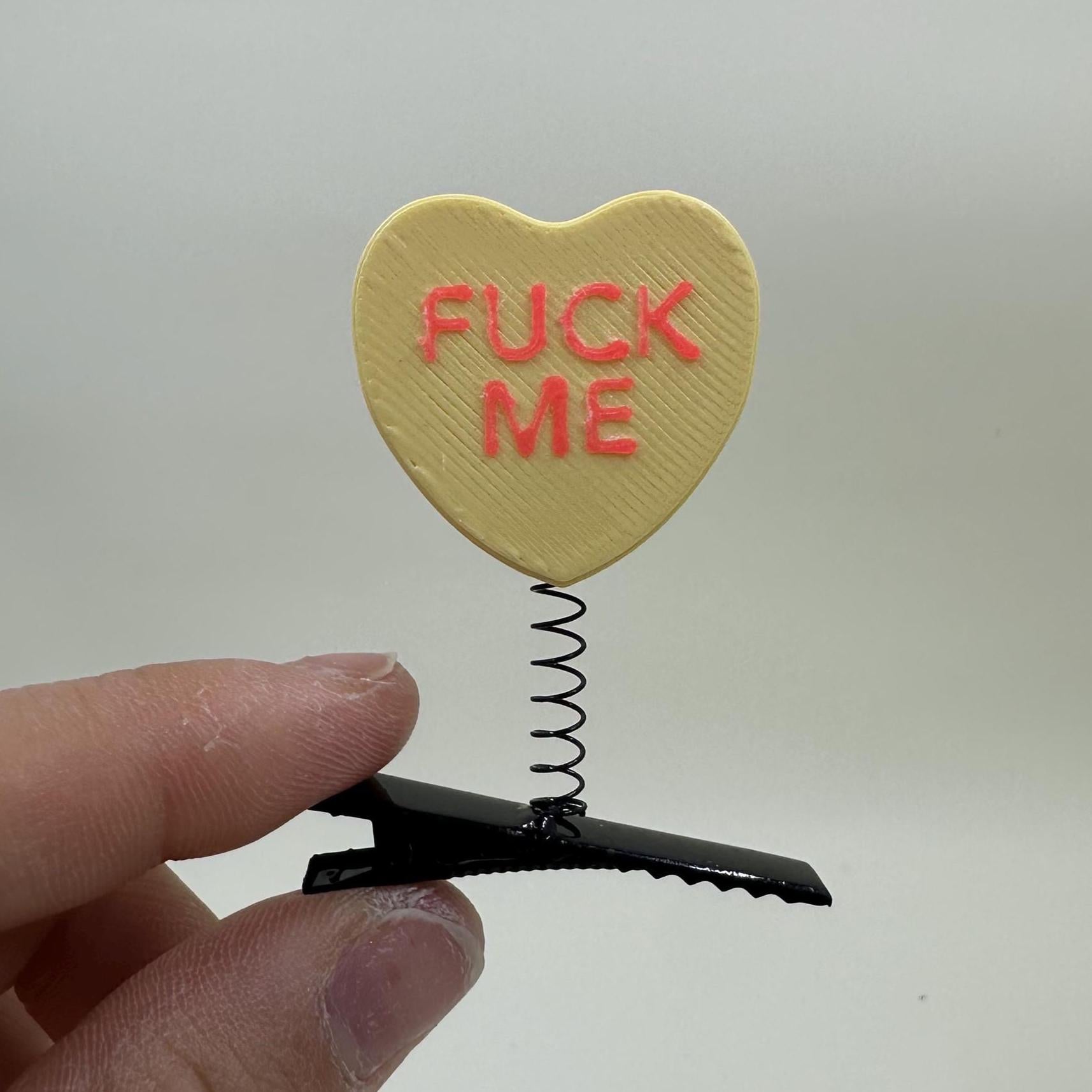 5-pack "Fuck Me" Candy Heart Sprout