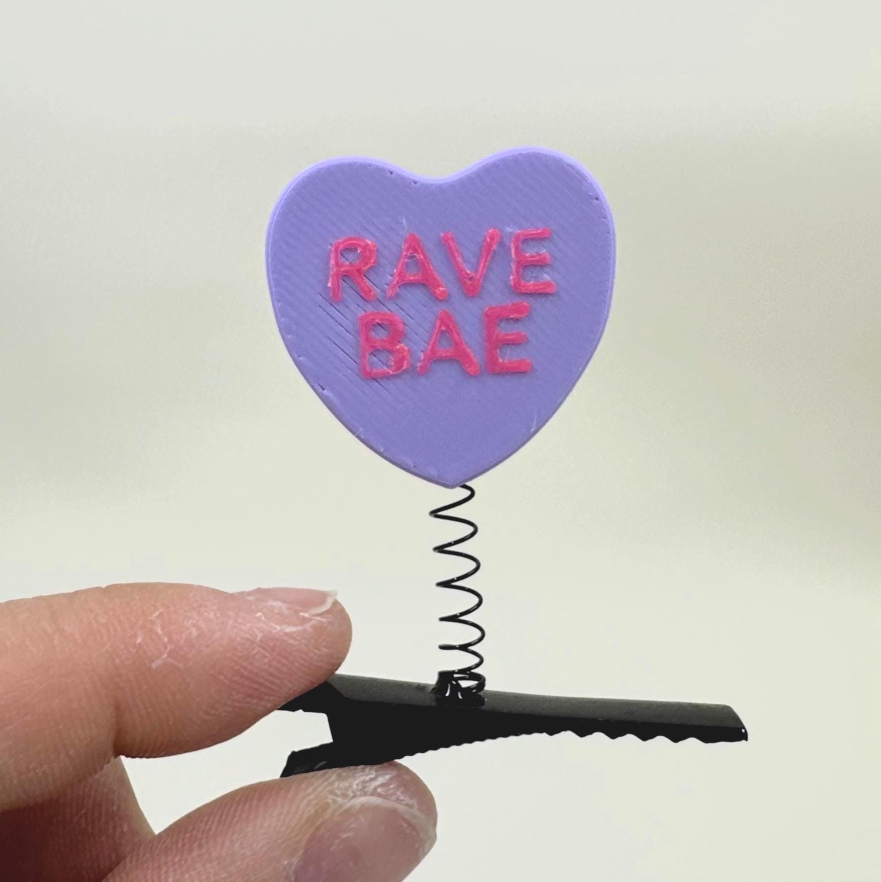 5-pack "Rave Bae" Candy Heart Sprout